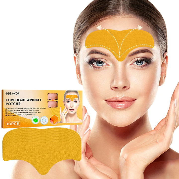 EmpowerEase Collagen Forehead Wrinkle Patches – Smoothing, Lifting & Anti-Aging Care (10-Pack)
