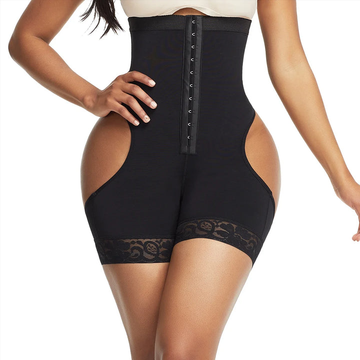 HEXIN High Waist Butt Lifter & Tummy Control Shapewear Shorts