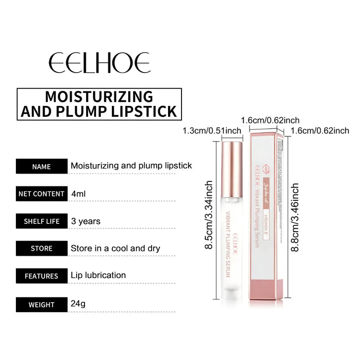 Plump & Glow Lip Serum Trio – Vitamin E Moisture Gloss