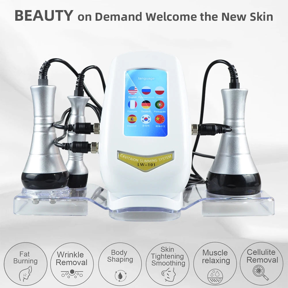 Missqueeny 3-in-1 Cavitation & Skin Rejuvenation Machine