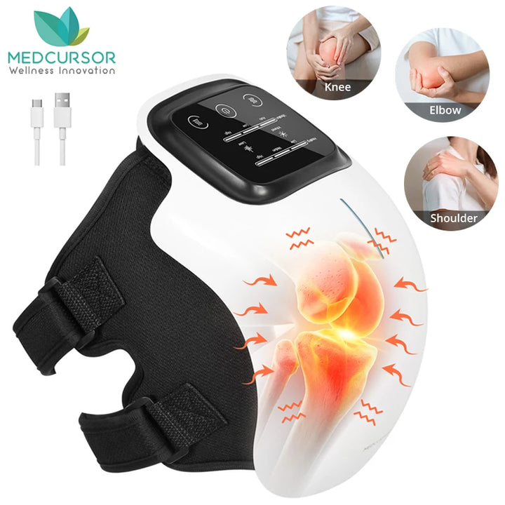 Electric Heating Massage Knee Pad