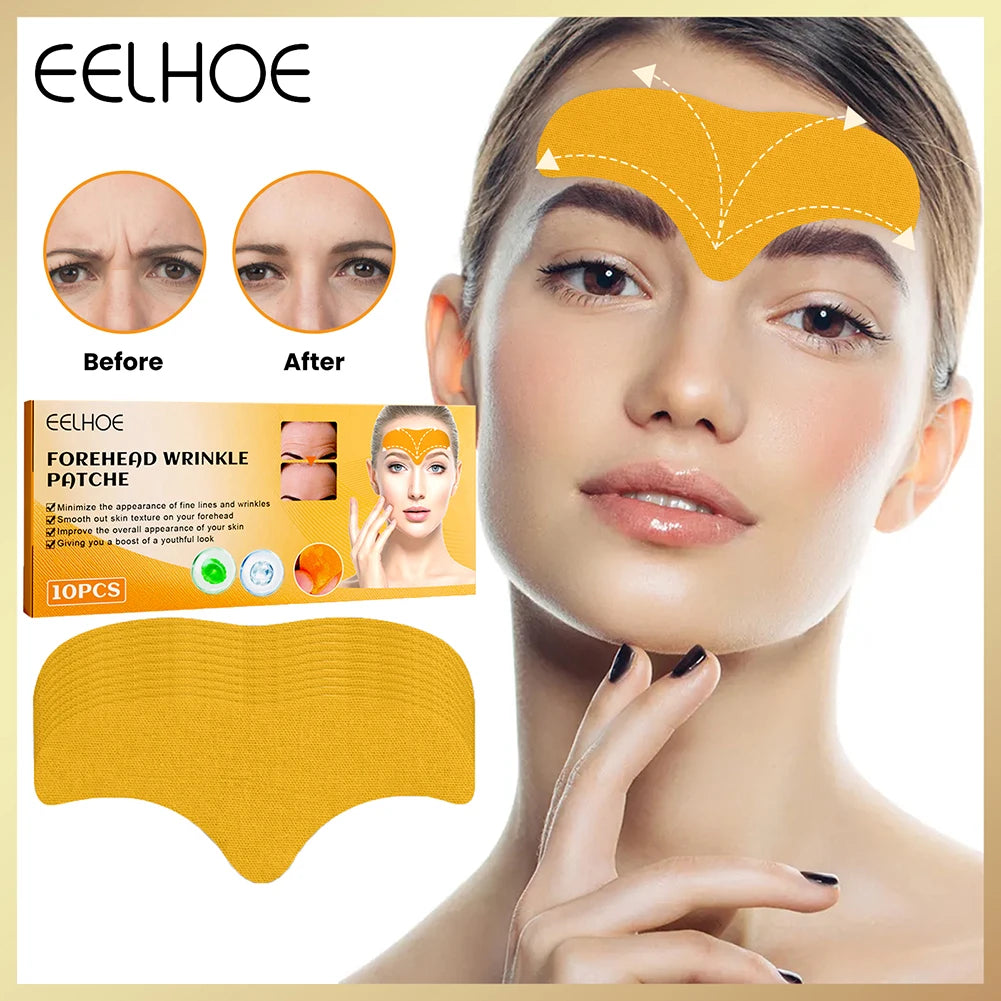 EmpowerEase Collagen Forehead Wrinkle Patches – Smoothing, Lifting & Anti-Aging Care (10-Pack)