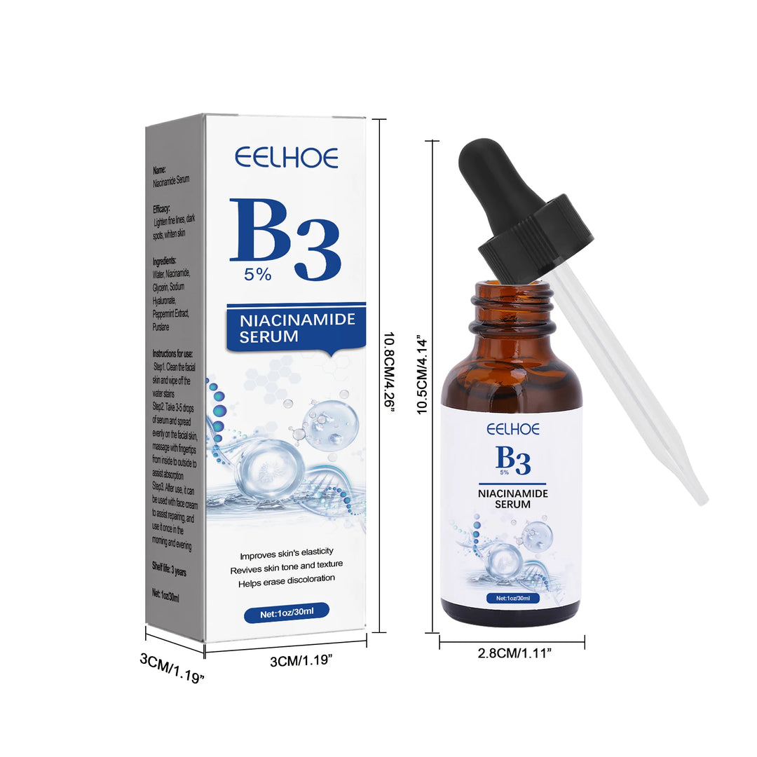 EELHOE B3 Nicotinamide Whitening Essence – Brightening & Moisturizing Facial Serum