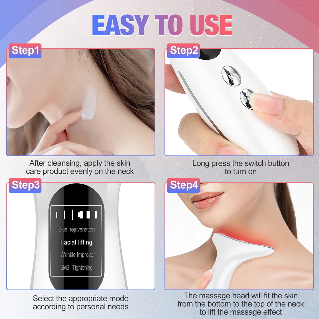 Moajaza EMS Neck & Face Lifting Device