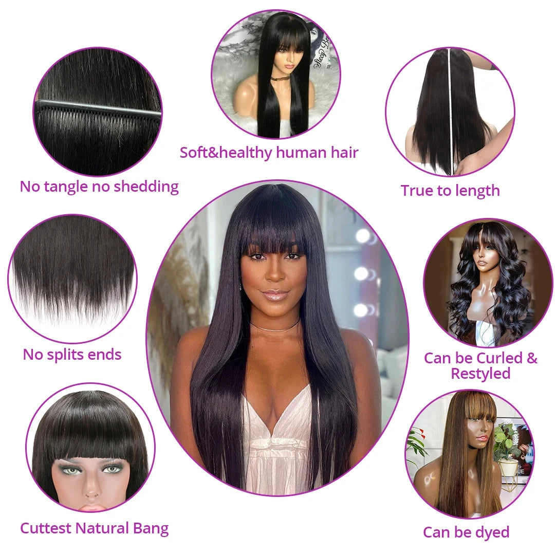 Radiance Lace Bob – 13x4 Straight Human Hair Wig in Luxe Color Options