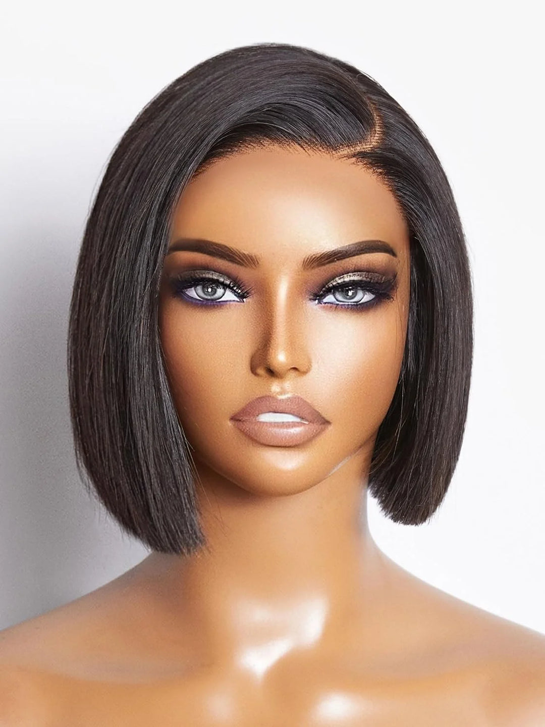 Power Precision Bob – 13x4 Lace Front Straight Human Hair Wig