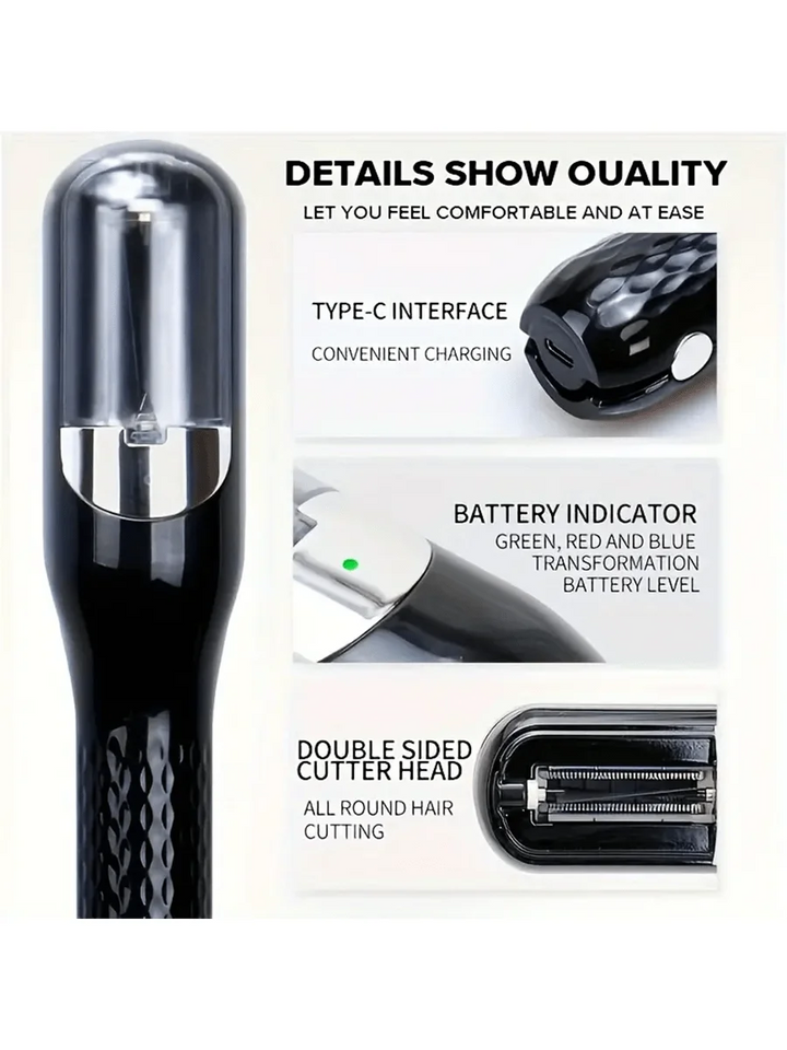 Precision Recharge Rechargeable Split-End Trimmer & Hair Cutter – 2nd Gen 2-in-1