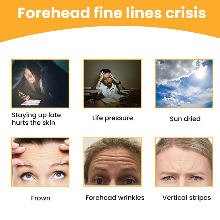 EmpowerEase Collagen Forehead Wrinkle Patches – Smoothing, Lifting & Anti-Aging Care (10-Pack)
