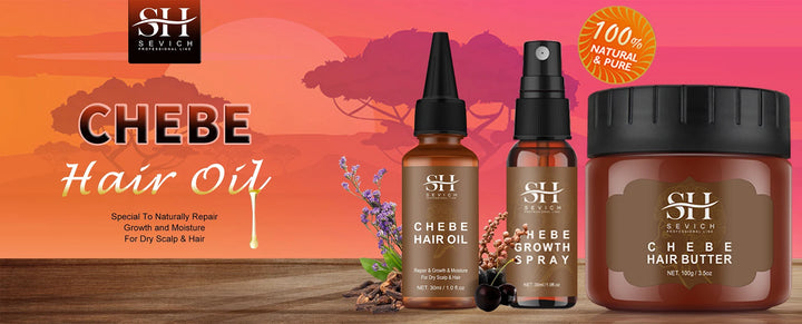 Chebe PowerGrow Hair Revival Set – Anti-Breakage & Fast Growth Oil for Thicker, Stronger Hair