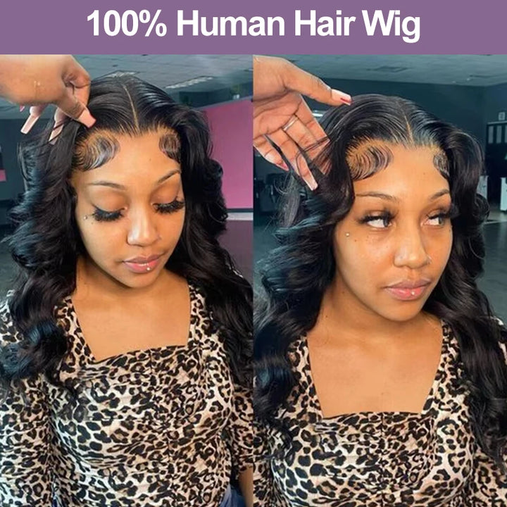 Grace Wave Lace Wig – Glueless Body Wave Bob in Remy Human Hair