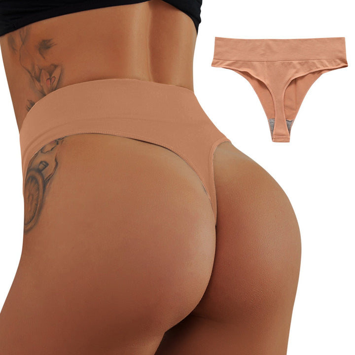 Seamless Breathable High-Rise Thong – Ultra-Comfortable Invisible Panties for Women