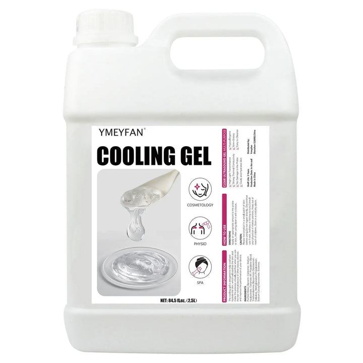 2.5L Clear Conductive Gel for Radiofrequency & Cavitation | Ultrasound Contact Gel