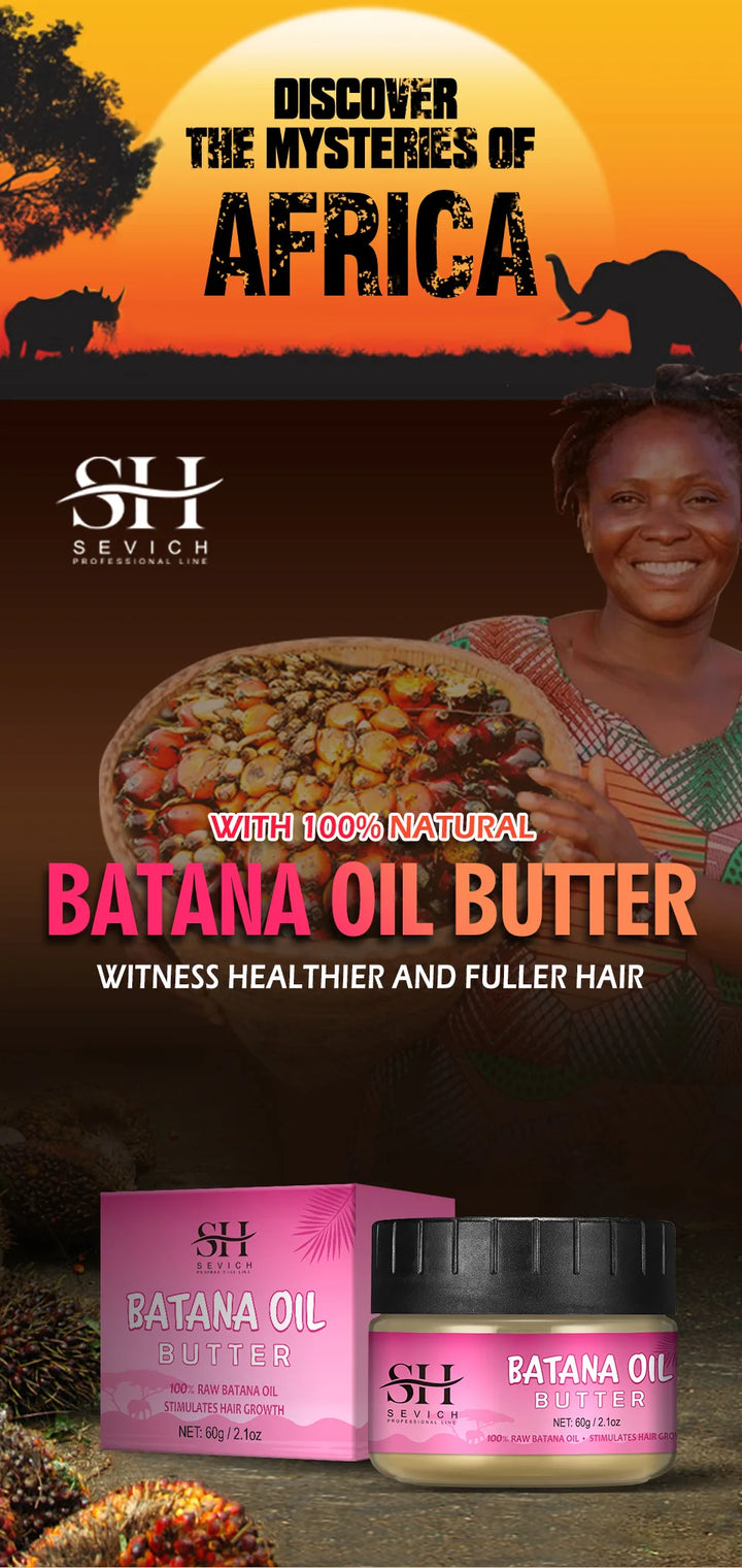 Pure Radiance 100% Organic Batana Oil – Hair Growth & Repair Treatment