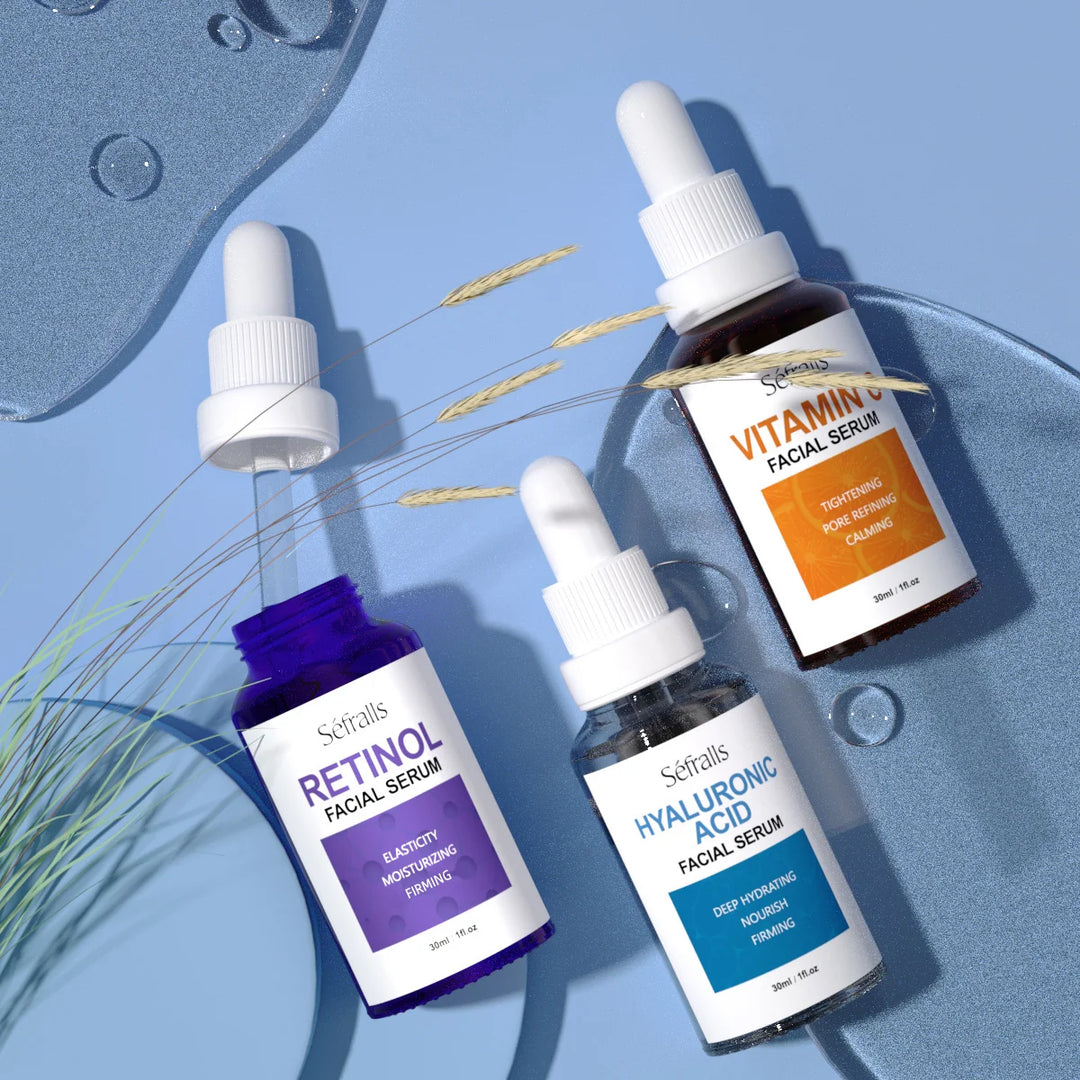 Vitamin-C Vitamin-A and Hyaluronic Acid Serum For Glistening, Firming