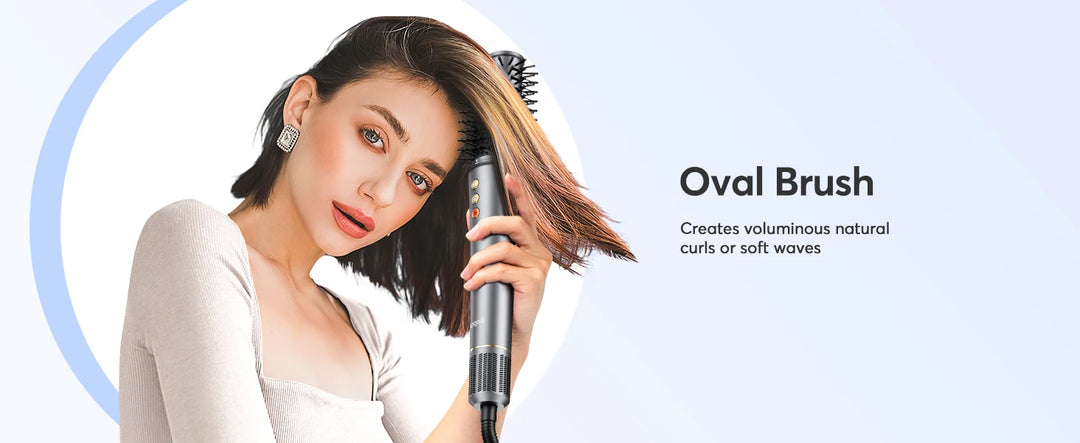 LuxeFlow 5-in-1 AirStyler Pro – Volumize, Curl, Straighten & Shine