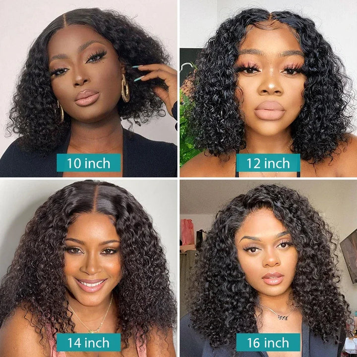 Empower Volume 250% HD Lace Wig – Brazilian Deep Wave Bob (Short, 13x4/13x6 Frontal)