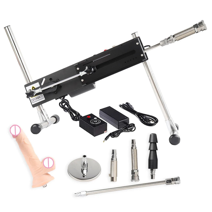 Fredorch F6 Retractable Automatic Sex Machine – Adjustable 3–15cm Thrusting Dildo with Remote Control & Turbo Gear Motor