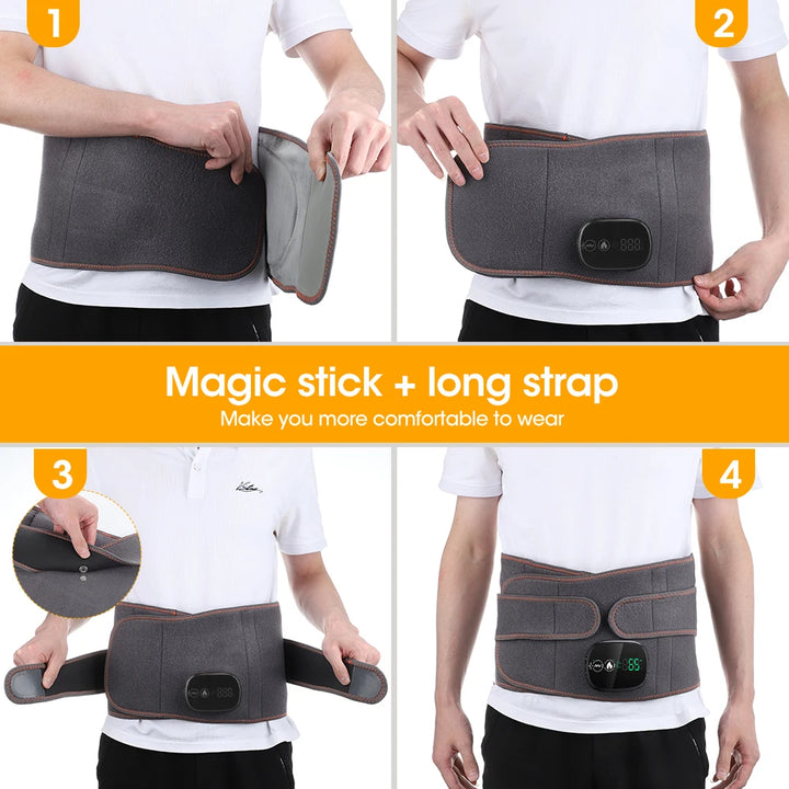 Ms.Dear Heated Waist Belt – Infrared Massage & Cramp Relief