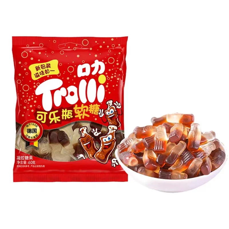 Trolli Gummi Shape Candy – Assorted Flavors, Fun Shapes (2 Packs)