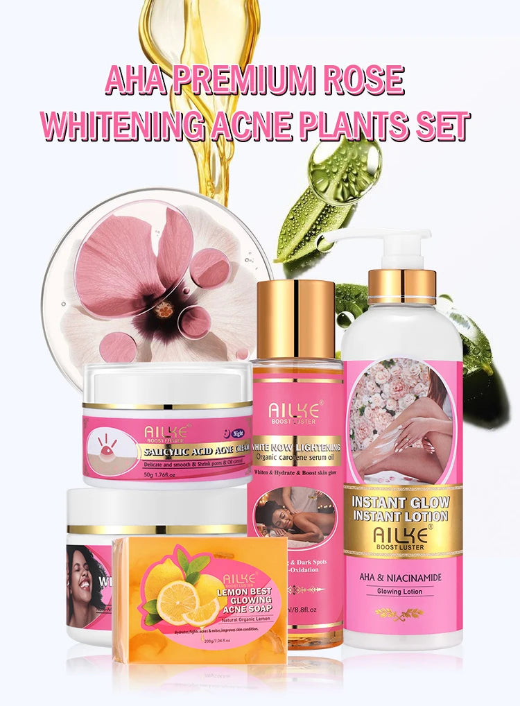 Radiance Renewal Skincare Set – Organic Brightening & Glow-Boosting Essentials