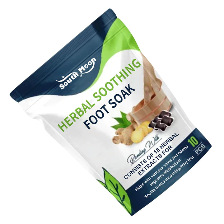 EmpowerEase Herbal Detox Foot Soak Gel – Slim, Soothe & Restore (10-Pack)