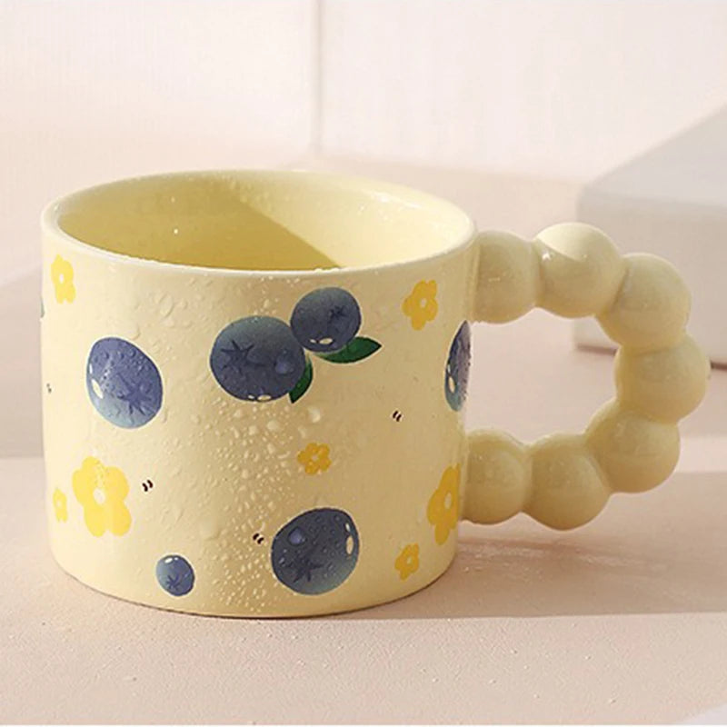 BlossomSip Japanese Fruit Mug