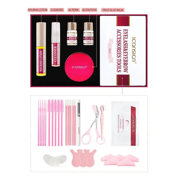 2-in-1 Lash & Brow Lift Kit – Long-Lasting Curl + Definition (6–8 Weeks)