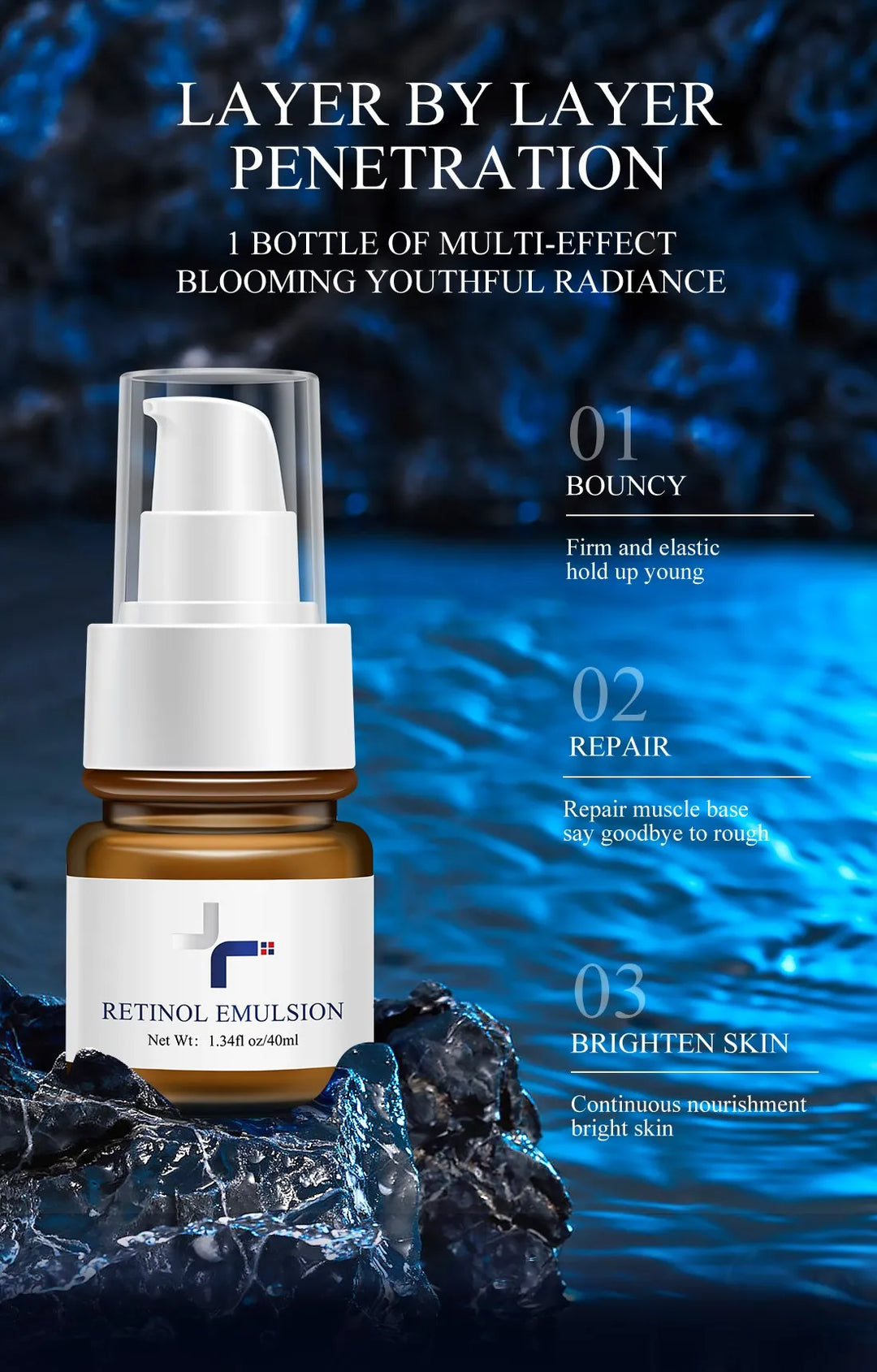 EmpowerEase Retinol Renewal Face Lotion