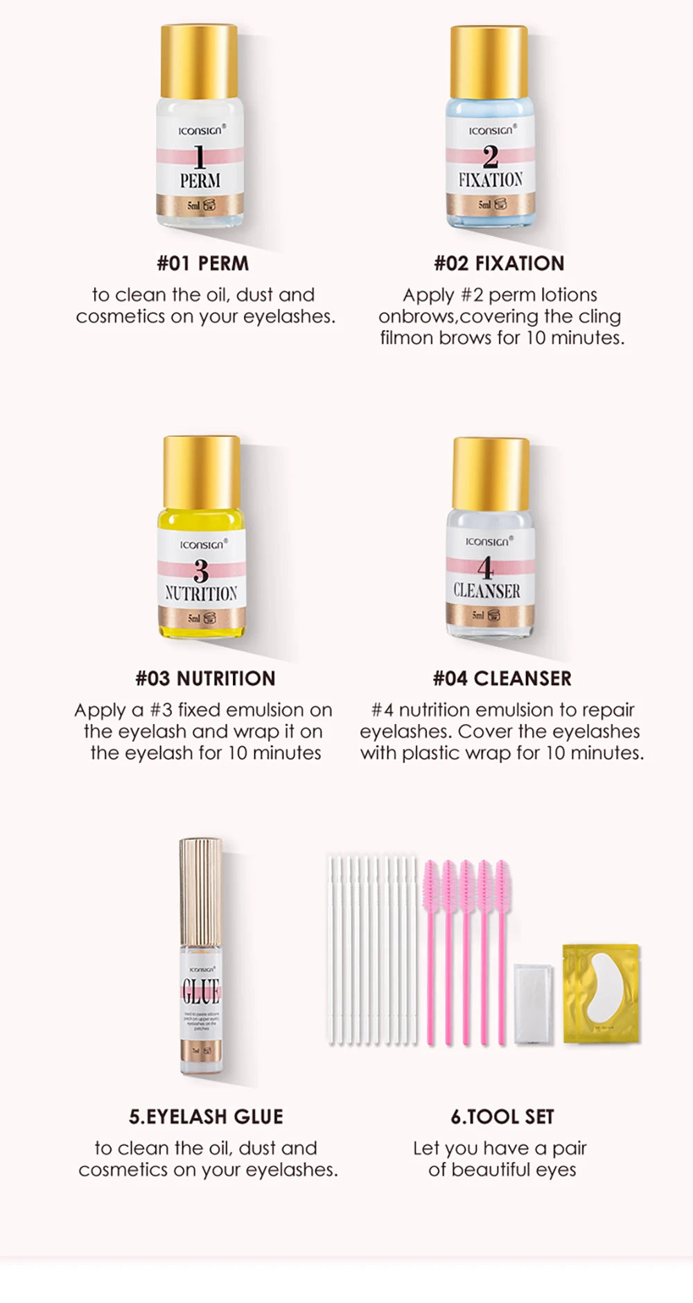 LuxeLash & Brow Tint + Lift Kit – Long-Lasting Curl & Color Enhancer (25–35 Days)