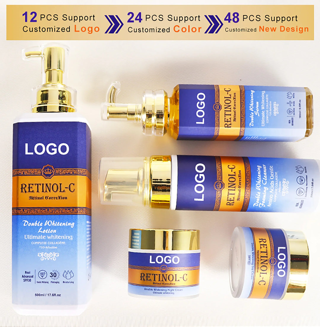 EmpowerEase Retinol-C Radiance Renewal Skincare Set – Brighten, Hydrate & Restore