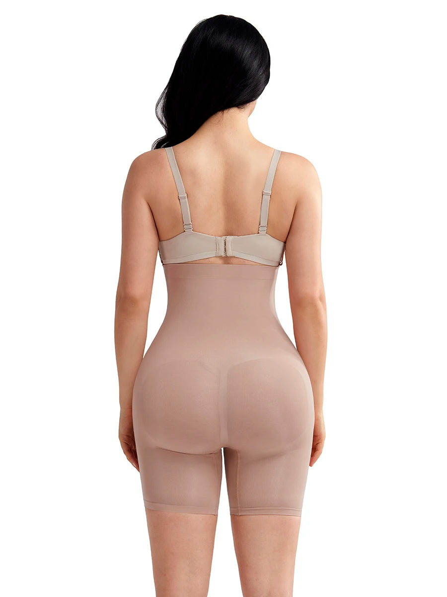 Seamless High-Waist Waist Trainer & Butt Lifter Shapewear – Tummy Control Slimming Panties