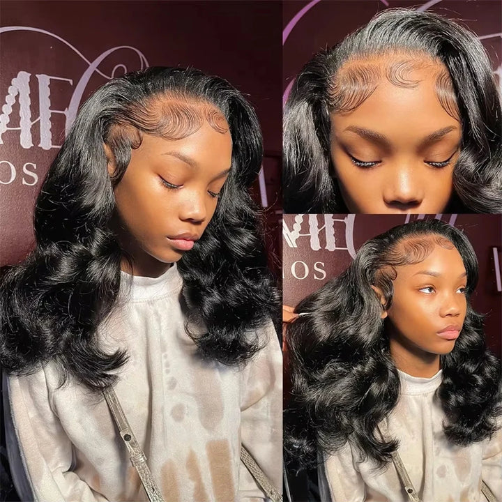 Grace Wave Lace Wig – Glueless Body Wave Bob in Remy Human Hair