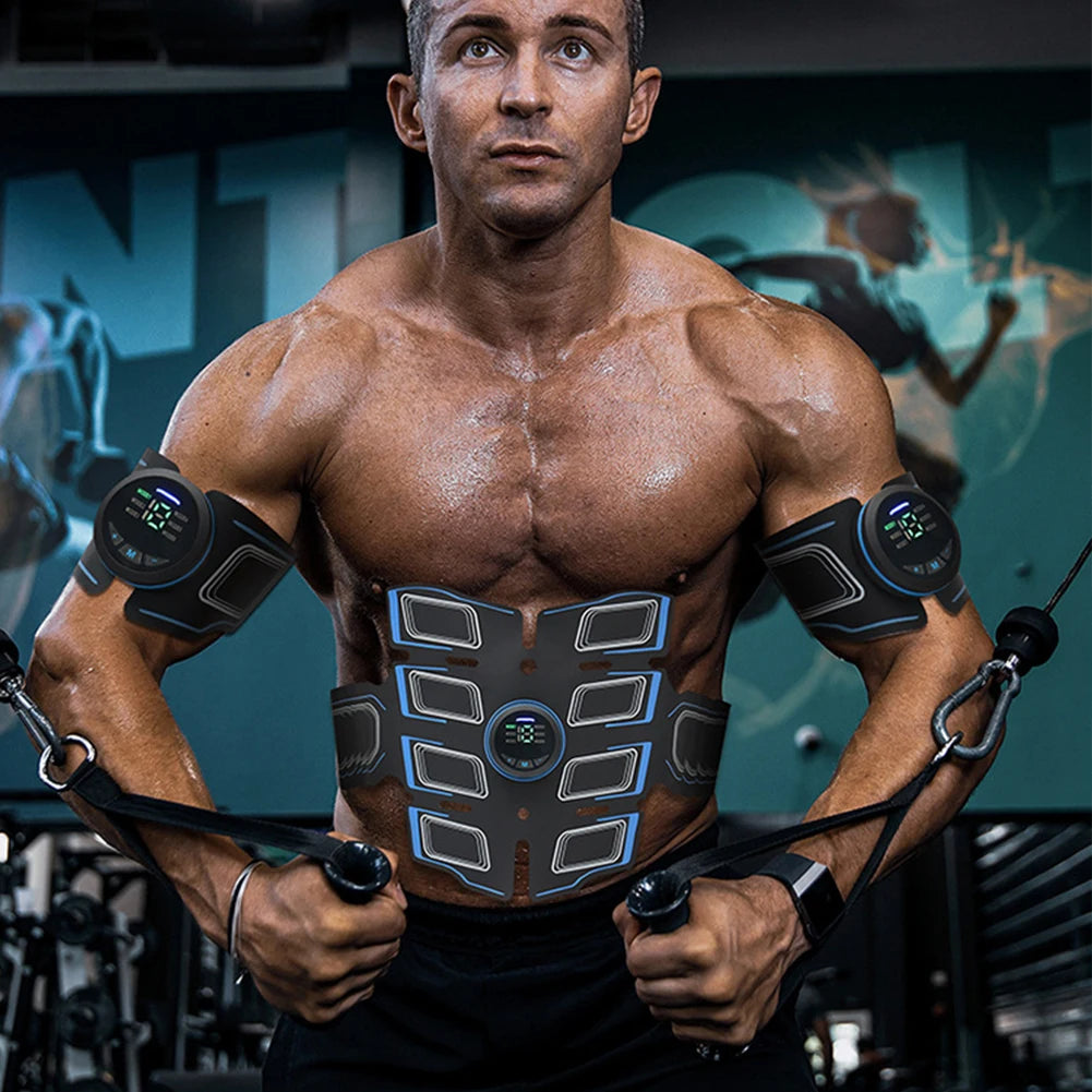 Wireless EMS Abs & Arm Sculptor – 6 Mode Body Toning Trainer