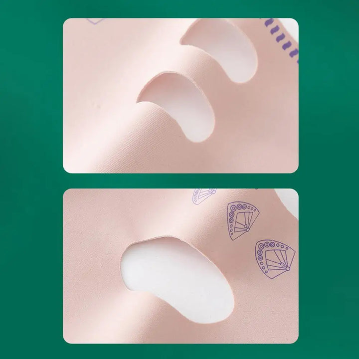 V-Line Face Sculpting Sleep Mask – Pink Facial Slimming Strap for Chin Lift, Contour Shaping & Skin Tightening