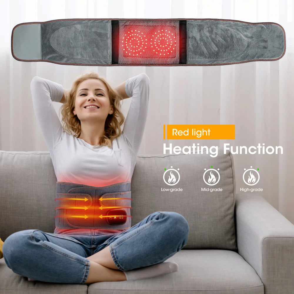 Ms.Dear Heated Waist Belt – Infrared Massage & Cramp Relief