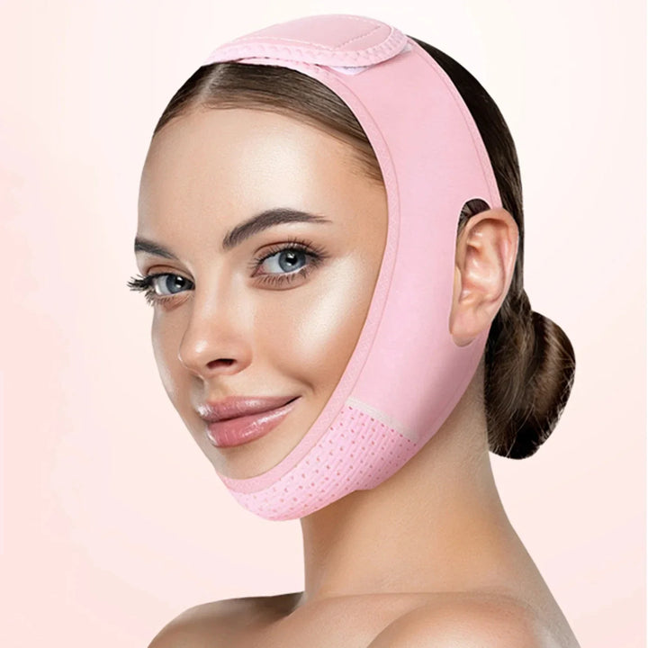 V-Line Face Shaping Strap – Double Chin Reducer & Skin Tightening Lifting Band