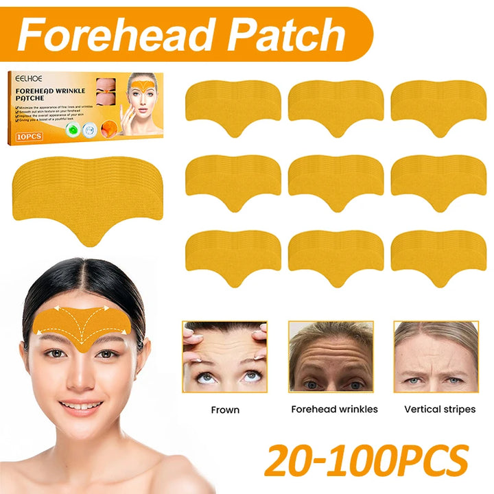 EmpowerEase Collagen Forehead Wrinkle Patches – Smoothing, Lifting & Anti-Aging Care (10-Pack)
