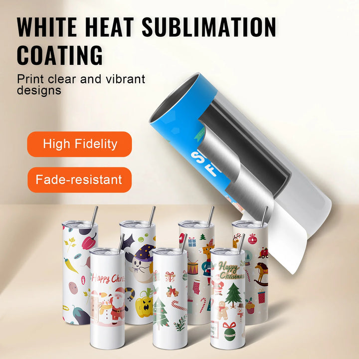 EmpowerMug™ DIY Sublimation Tumbler Set – 20oz Stainless Steel (8–50 pcs)