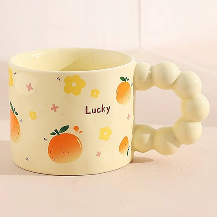 BlossomSip Japanese Fruit Mug