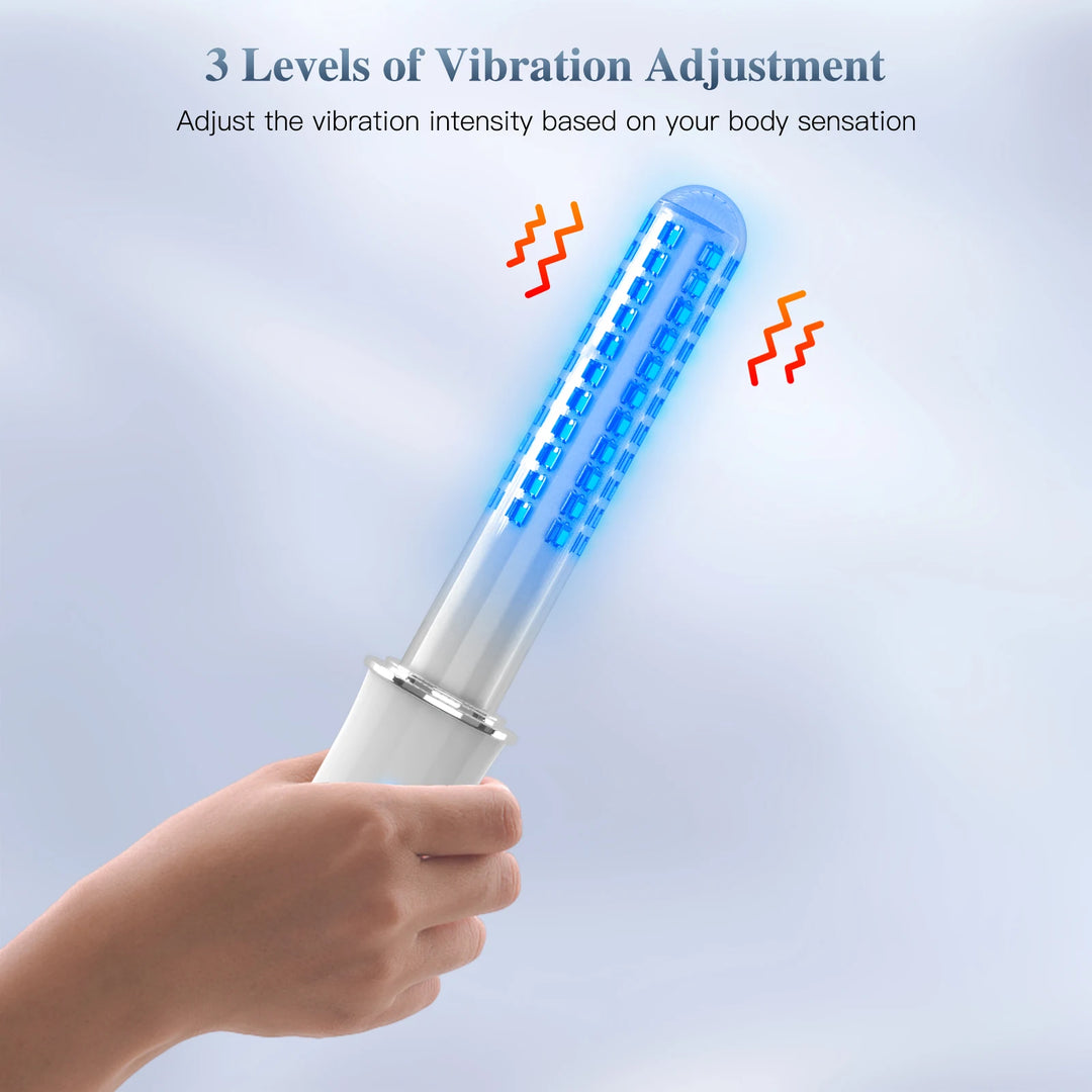 KTS Vaginal Vibrator – Wireless Vaginal Massager with Red Light Therapy | Vaginal Tightening, Vaginitis Relief & Pelvic Health Device