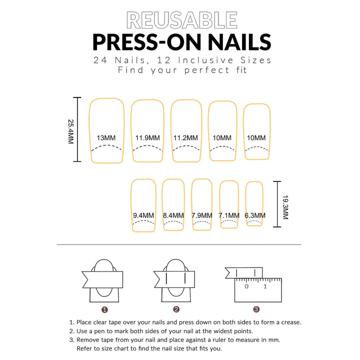 Nude Press-On Nails with Pearl Decor – Sweet & Charming Reusable Resin False Nails for DIY Manicures