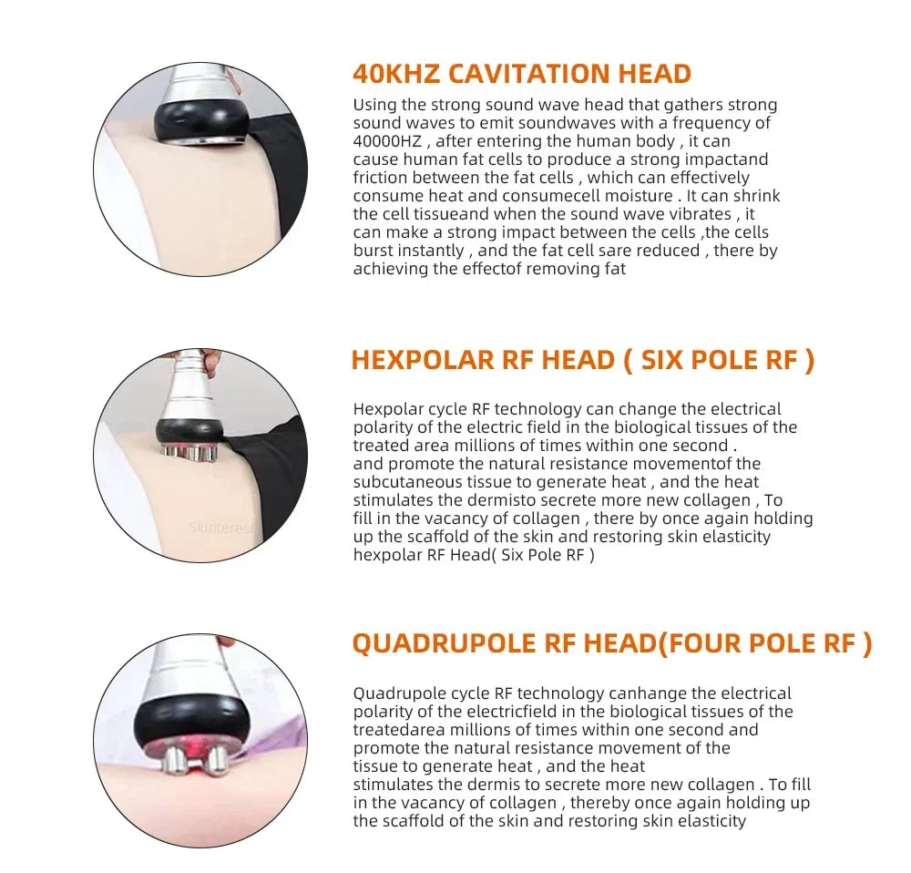 Missqueeny 9-in-1 Cavitation Body Sculpting & Slimming Machine