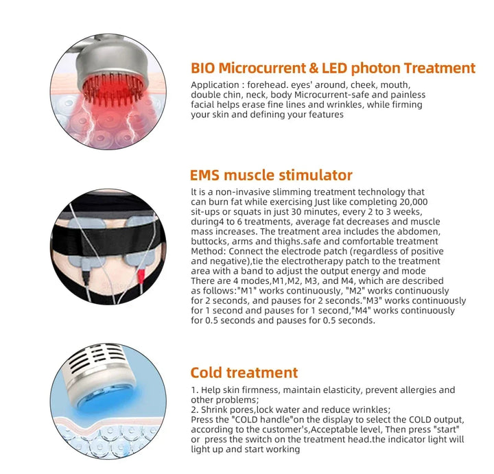 Missqueeny 9-in-1 Cavitation Body Sculpting & Slimming Machine