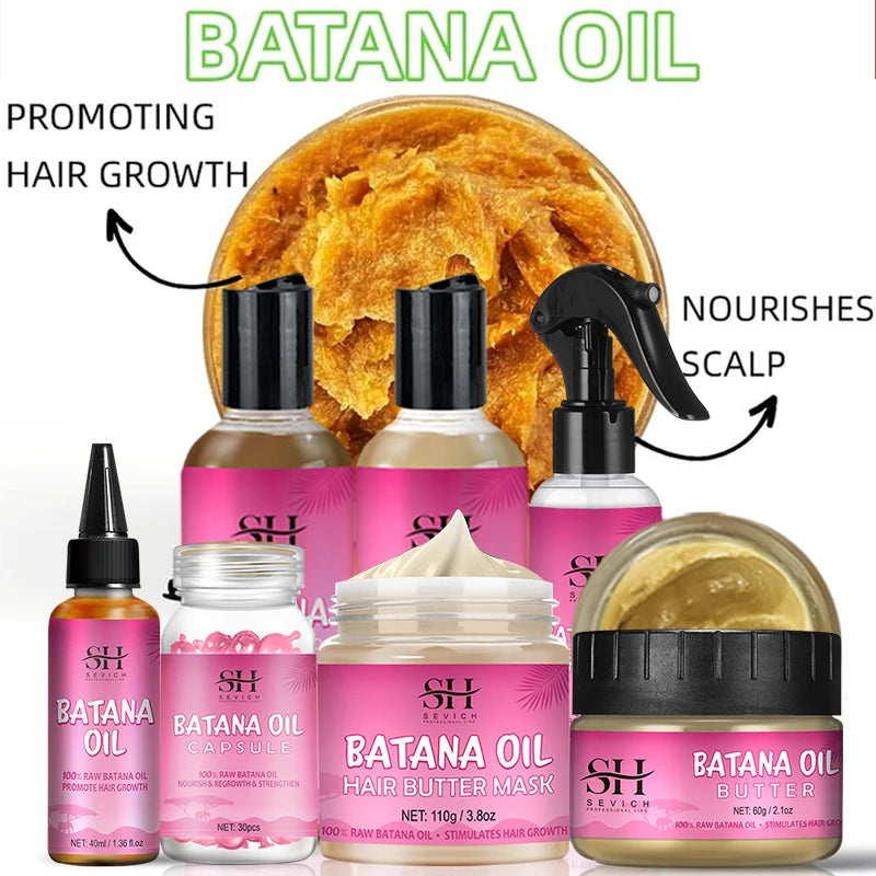 Pure Radiance 100% Organic Batana Oil – Hair Growth & Repair Treatment