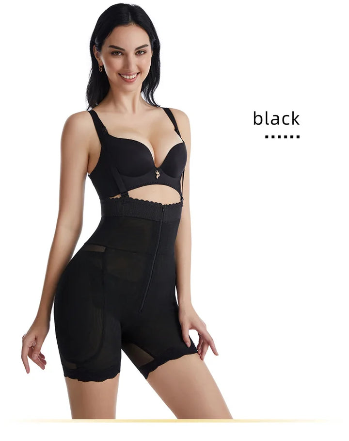 Women's Body Shaper with Hip Pads & Tummy Control