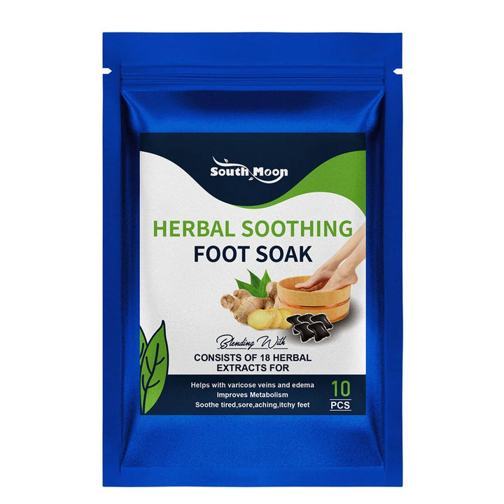 EmpowerEase Herbal Detox Foot Soak Gel – Slim, Soothe & Restore (10-Pack)