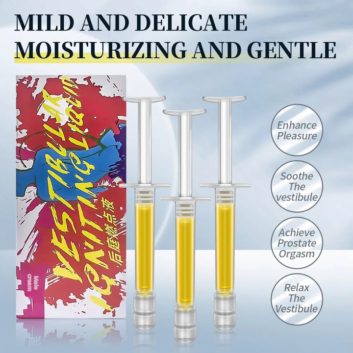 Anal Pleasure Gel – Water-Based Lubricant for Comfort & Enhanced Intimacy (3-Pack)