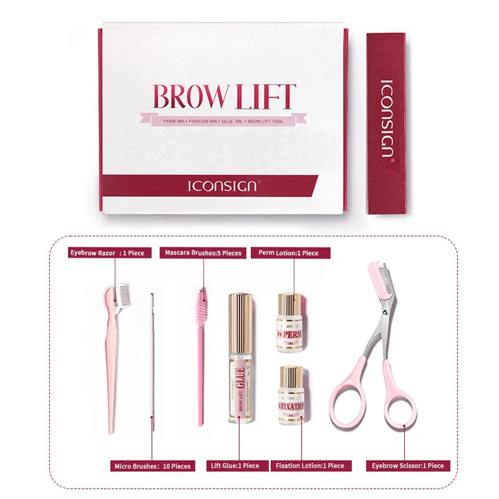 Brow Luxe Lift Kit – DIY Semi-Permanent Eyebrow Lamination System (45–60 Days Hold)