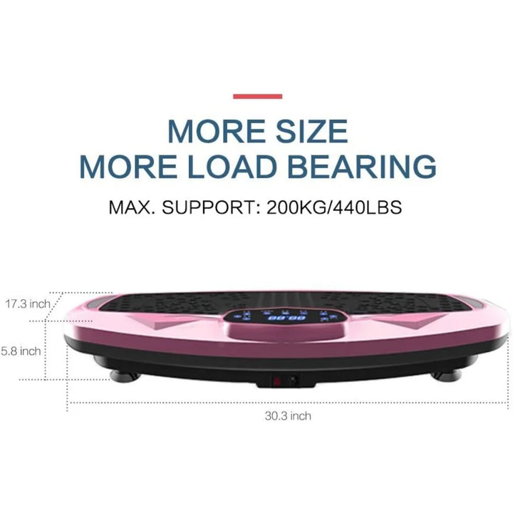 EmpowerVibe Pro XXL Vibration Plate for Full-Body Fitness & Recovery