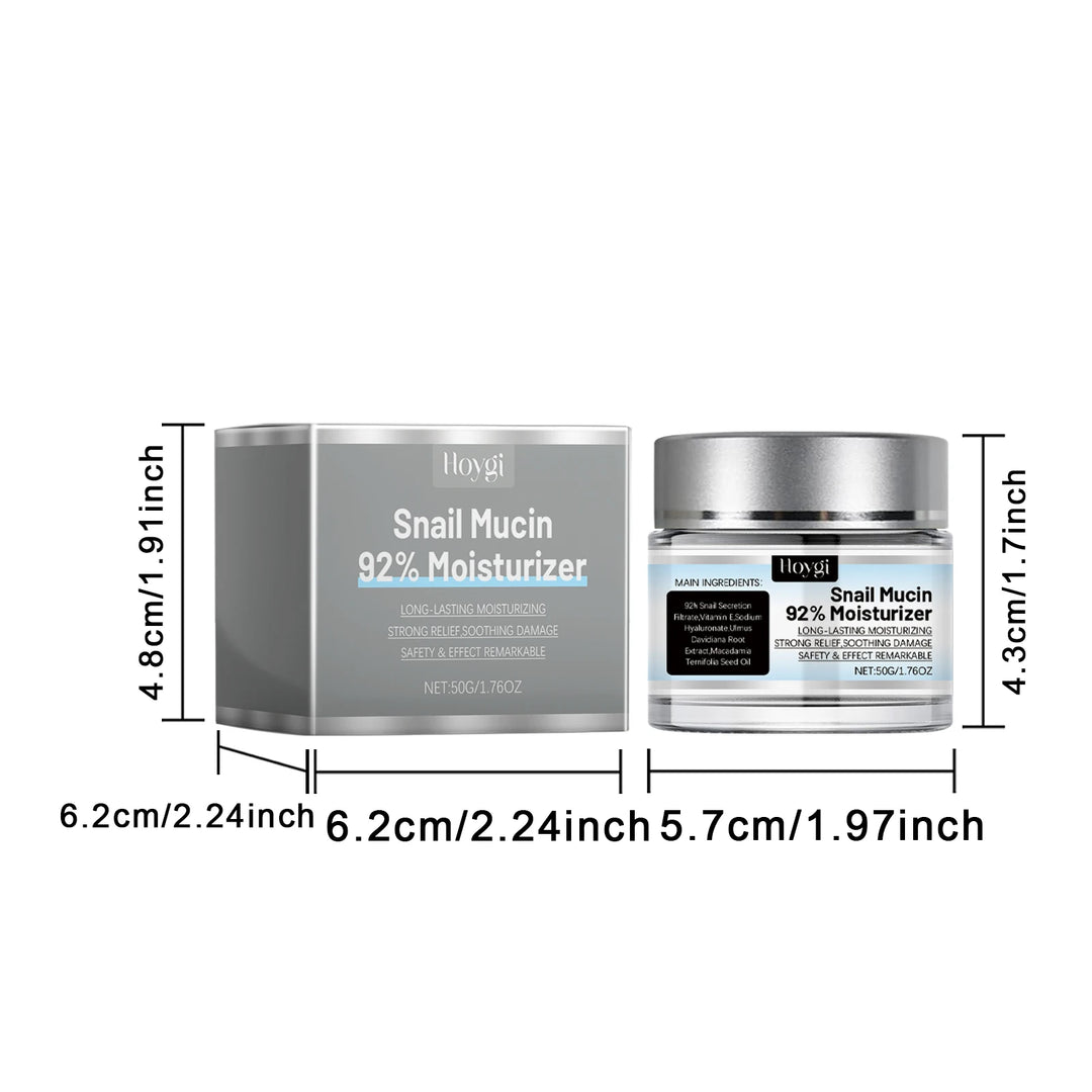 Snail Mucin 92% Repair Gel Cream – Hydrate, Soothe & Rejuvenate